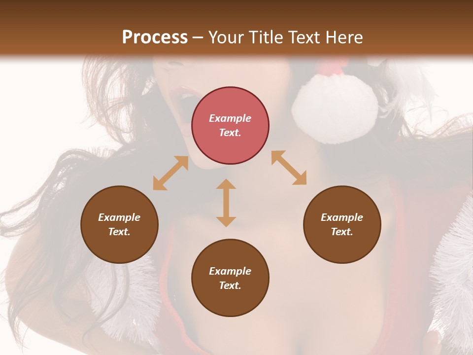 Christmas Baby Enjoyment PowerPoint Template