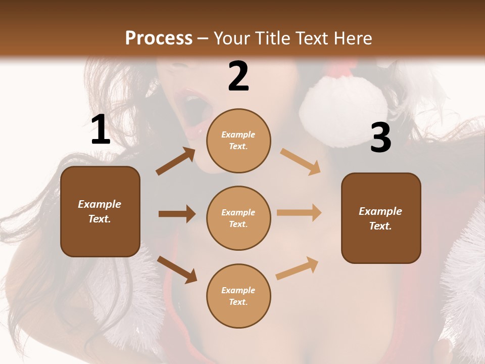 Christmas Baby Enjoyment PowerPoint Template