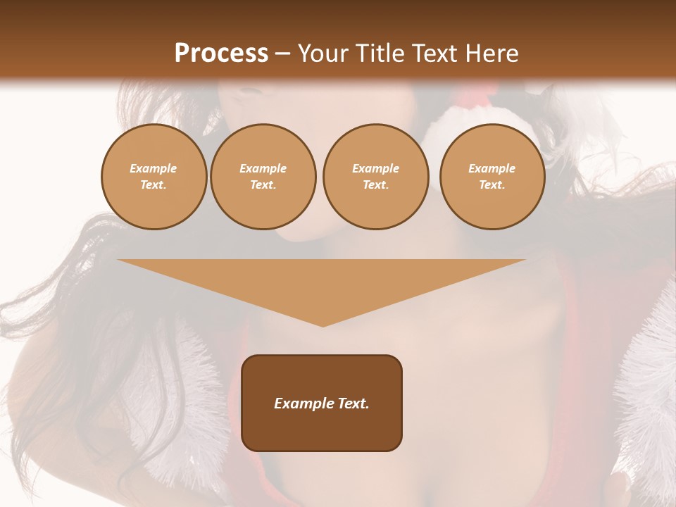 Christmas Baby Enjoyment PowerPoint Template