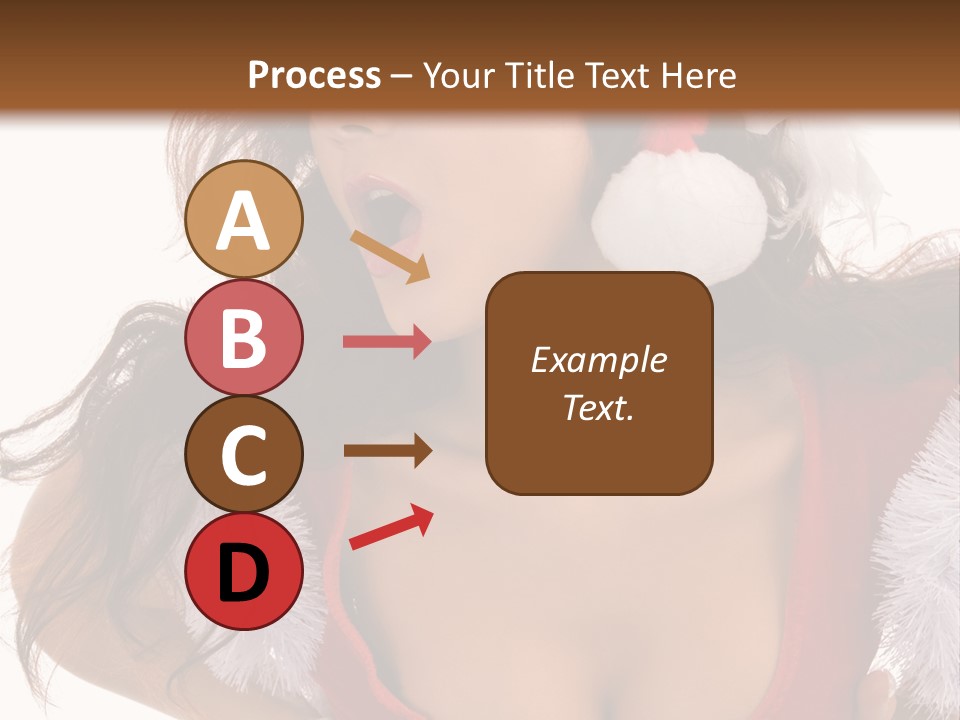 Christmas Baby Enjoyment PowerPoint Template