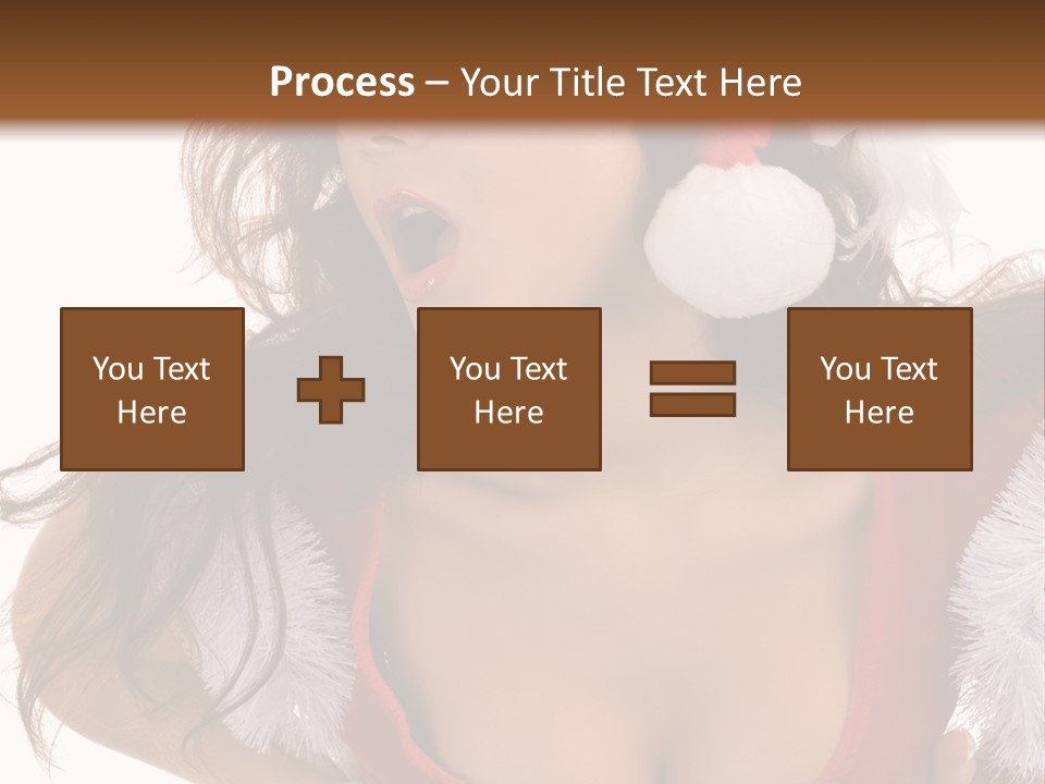 Christmas Baby Enjoyment PowerPoint Template