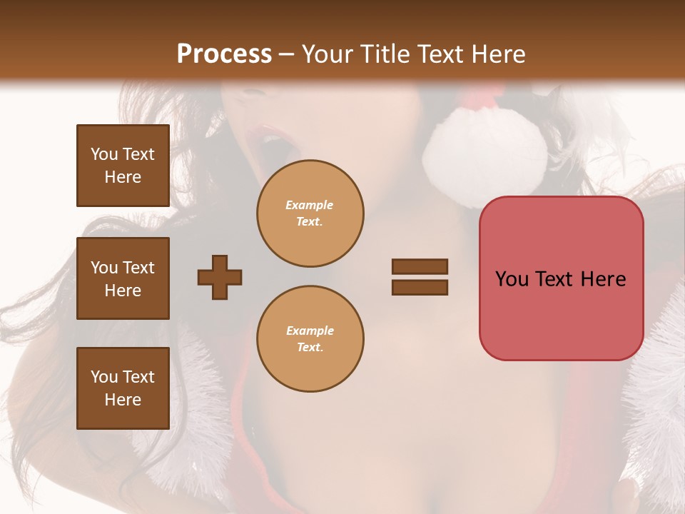 Christmas Baby Enjoyment PowerPoint Template