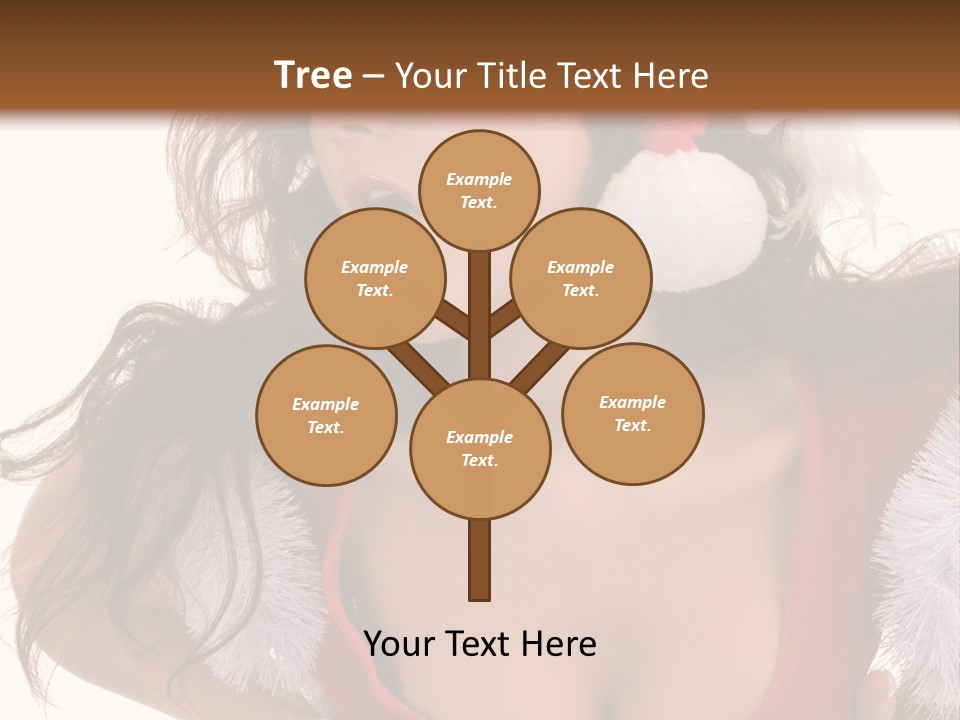 Christmas Baby Enjoyment PowerPoint Template