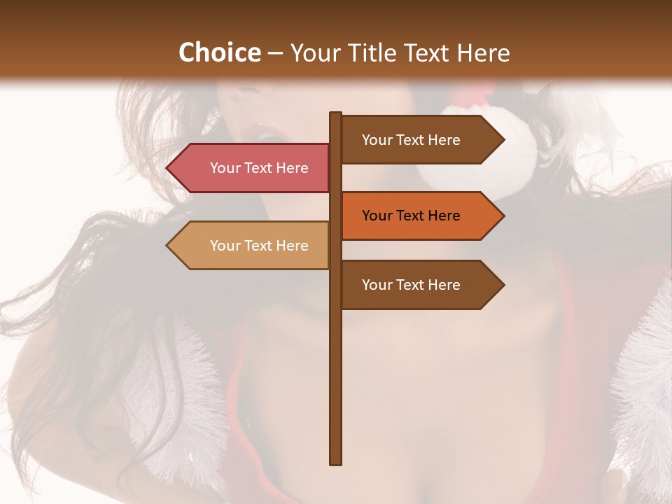 Christmas Baby Enjoyment PowerPoint Template