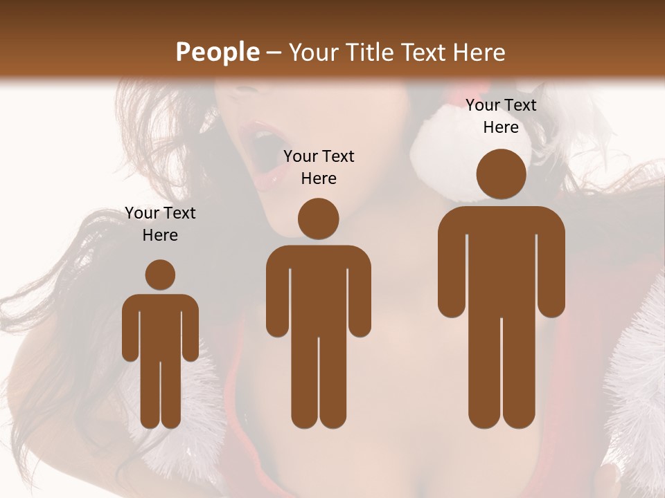 Christmas Baby Enjoyment PowerPoint Template