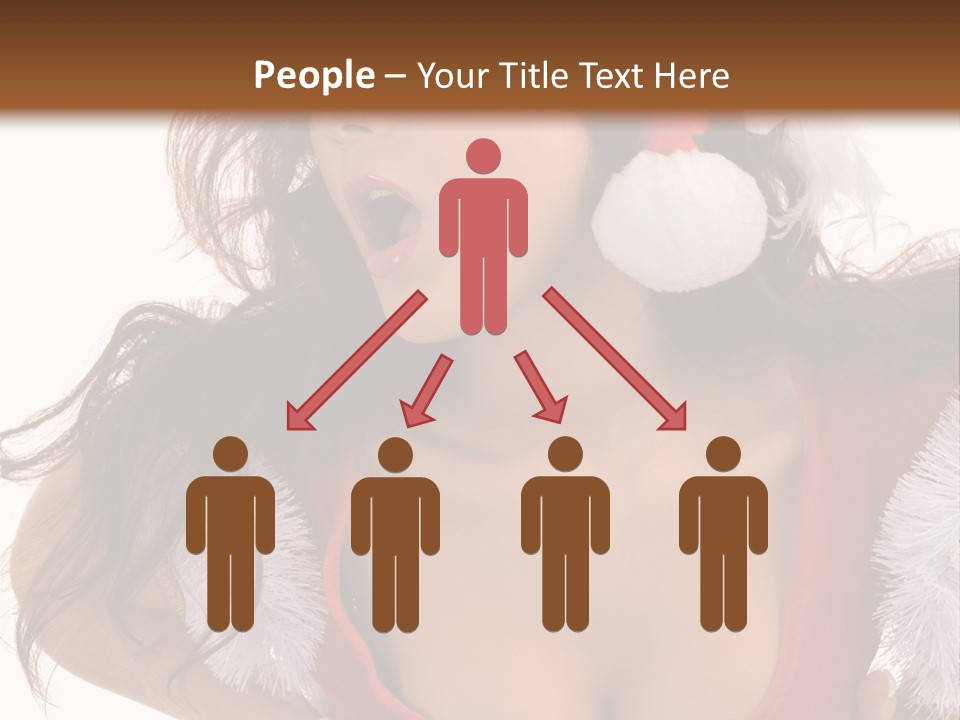 Christmas Baby Enjoyment PowerPoint Template