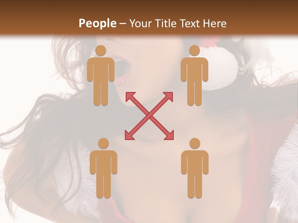 Christmas Baby Enjoyment PowerPoint Template