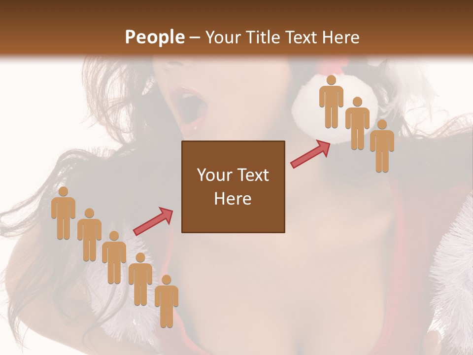 Christmas Baby Enjoyment PowerPoint Template