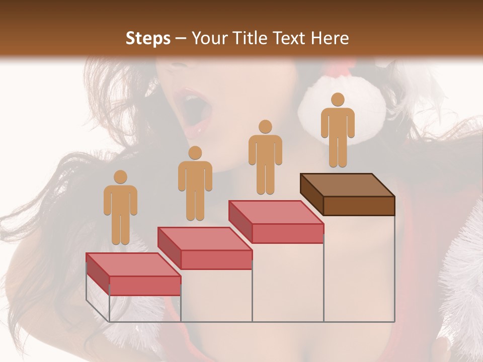 Christmas Baby Enjoyment PowerPoint Template