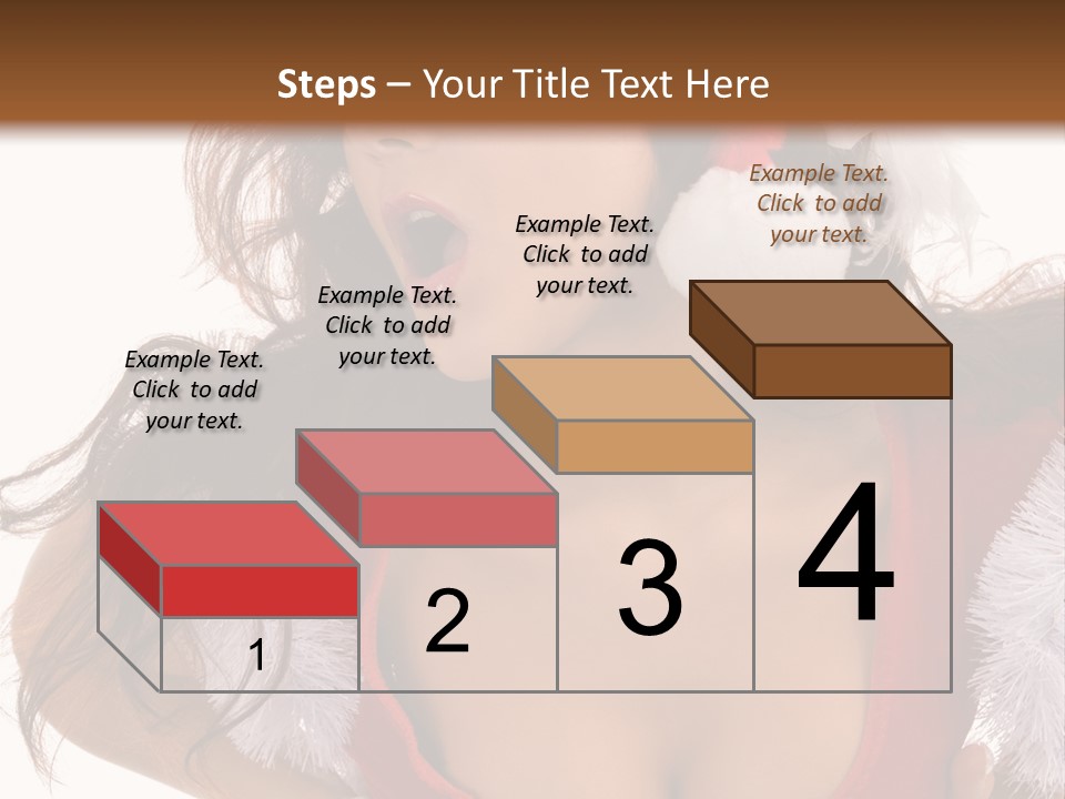 Christmas Baby Enjoyment PowerPoint Template