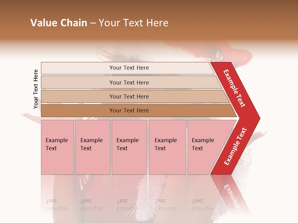 Santa Young Beautiful PowerPoint Template