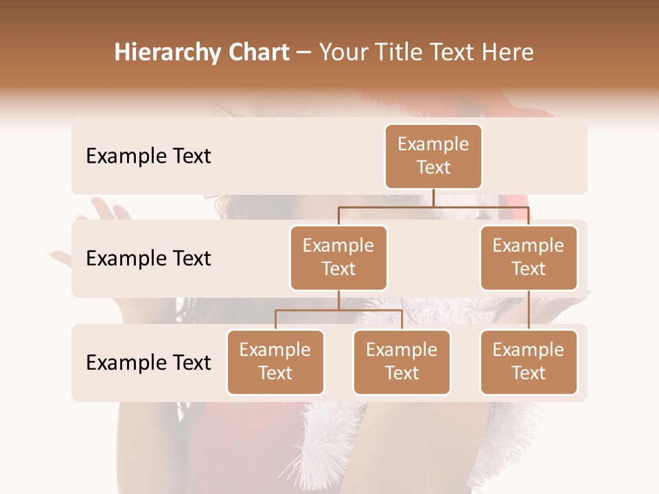 Santa Young Beautiful PowerPoint Template