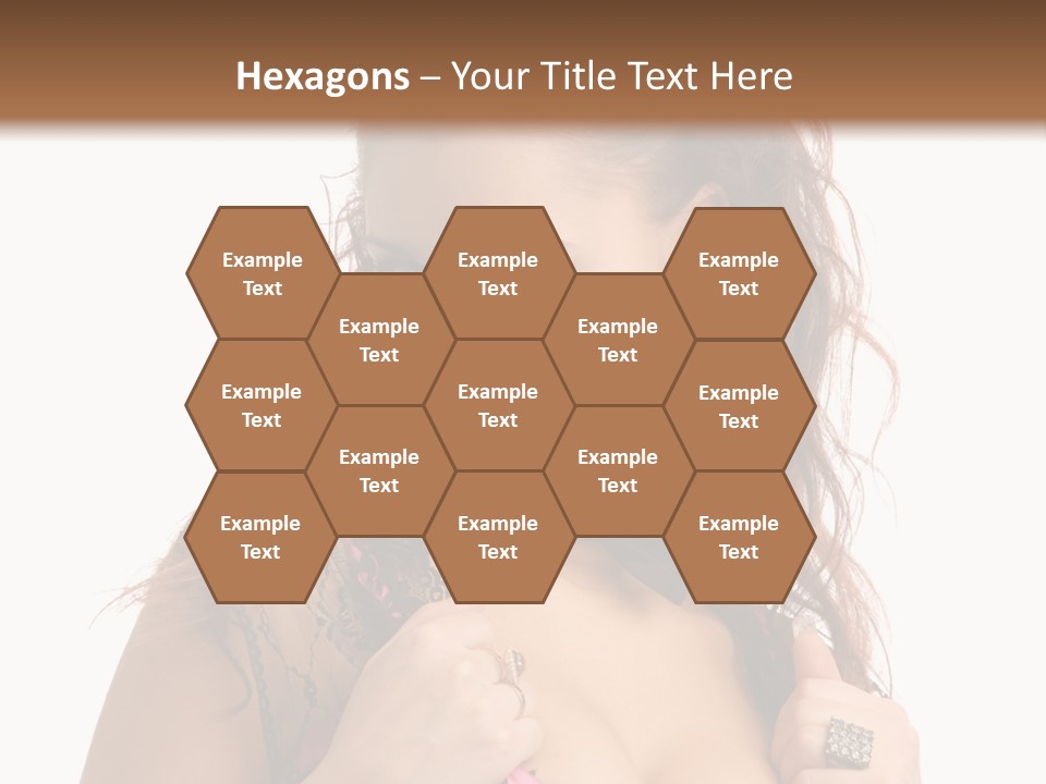 Caucasian One Fur PowerPoint Template