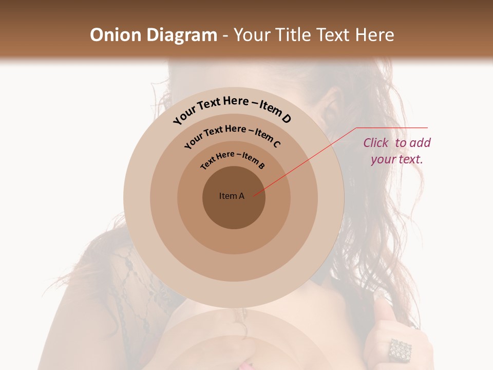 Caucasian One Fur PowerPoint Template