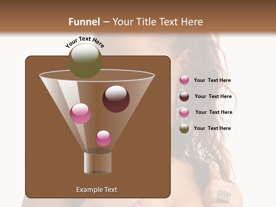 Caucasian One Fur PowerPoint Template