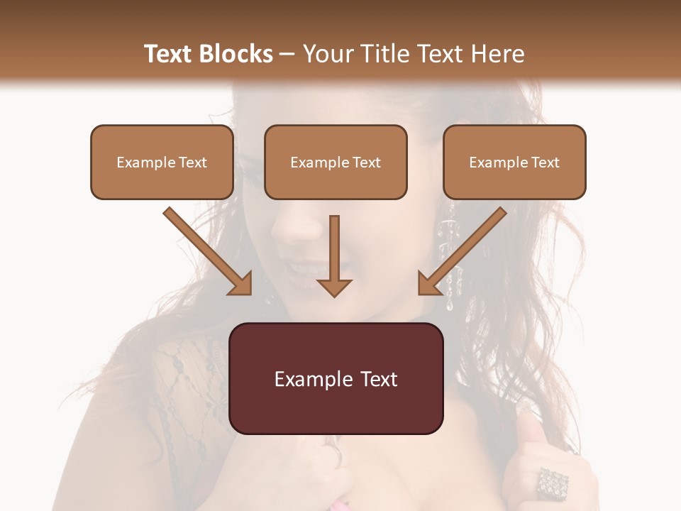 Caucasian One Fur PowerPoint Template