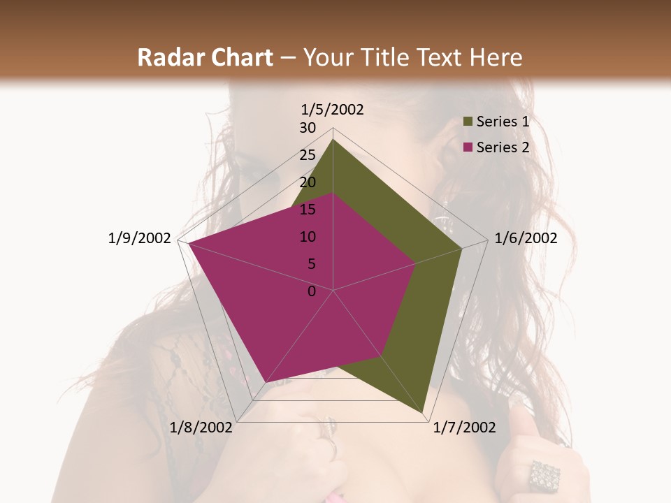 Caucasian One Fur PowerPoint Template