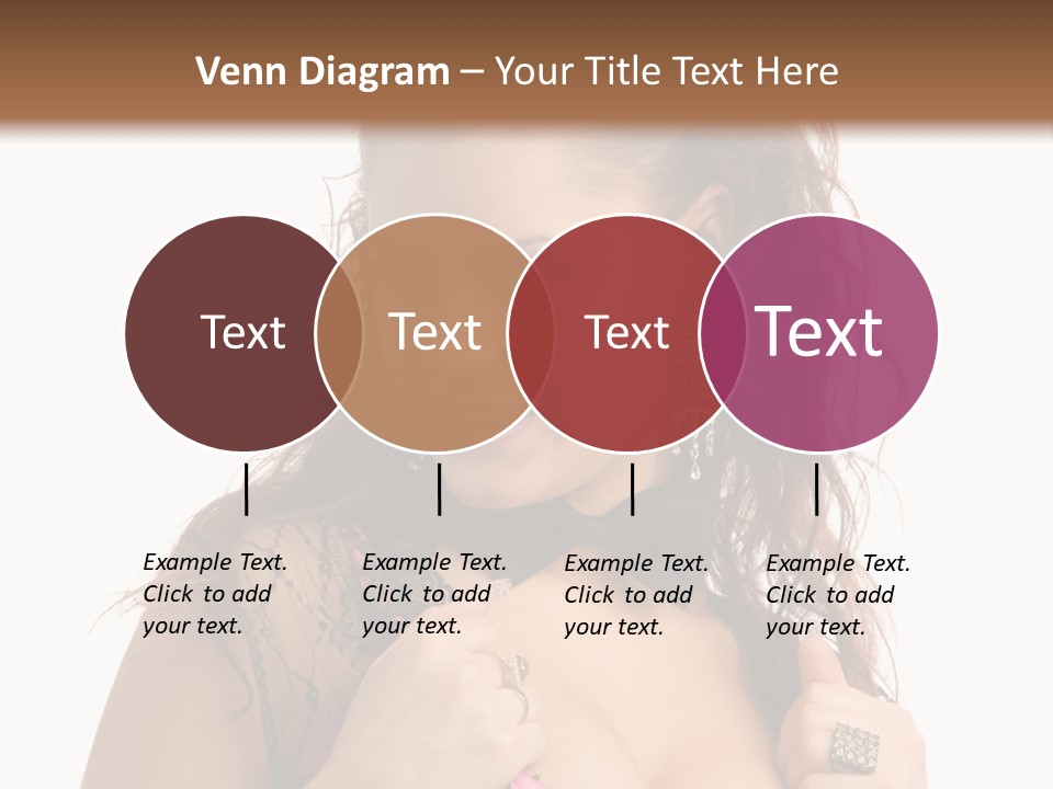 Caucasian One Fur PowerPoint Template