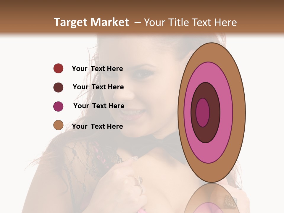 Caucasian One Fur PowerPoint Template