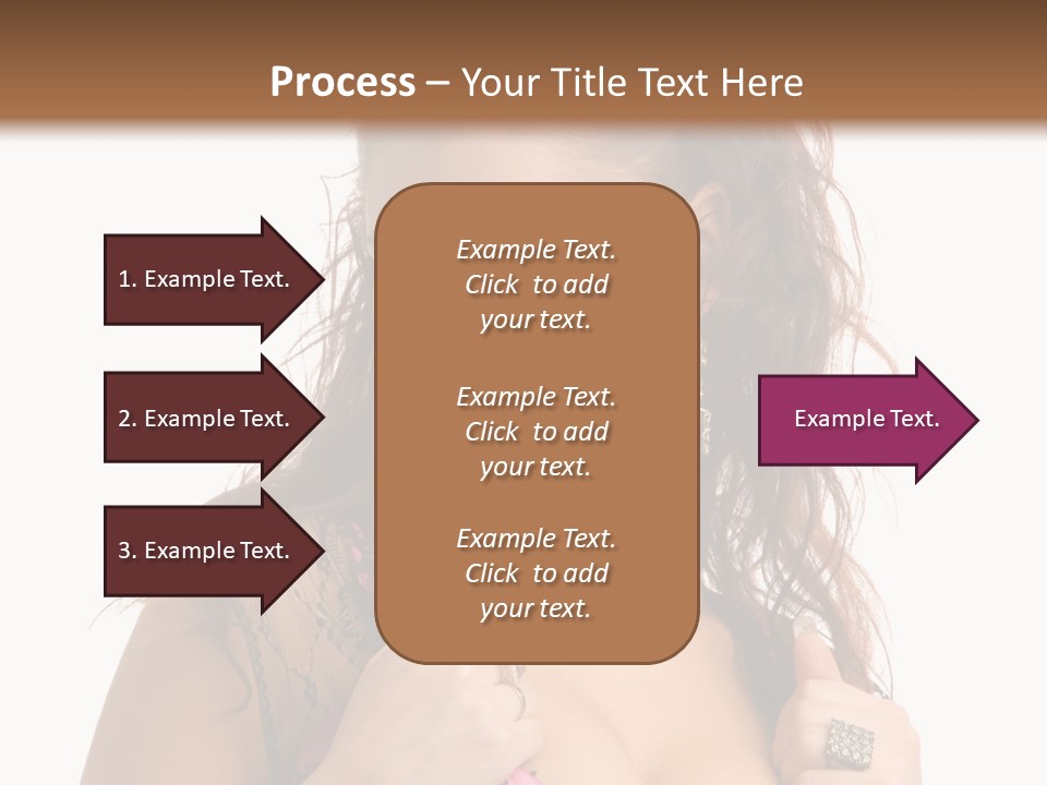 Caucasian One Fur PowerPoint Template