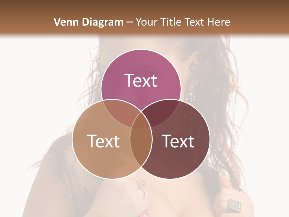 Caucasian One Fur PowerPoint Template