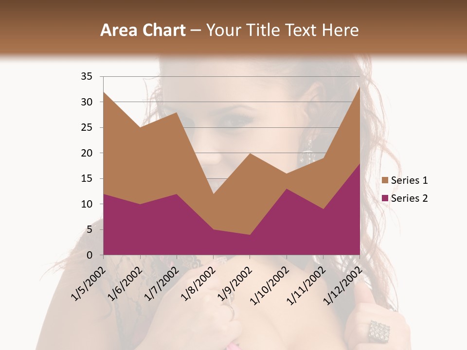 Caucasian One Fur PowerPoint Template