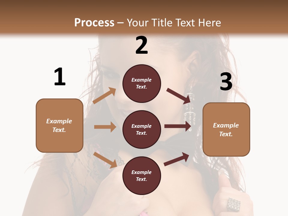 Caucasian One Fur PowerPoint Template