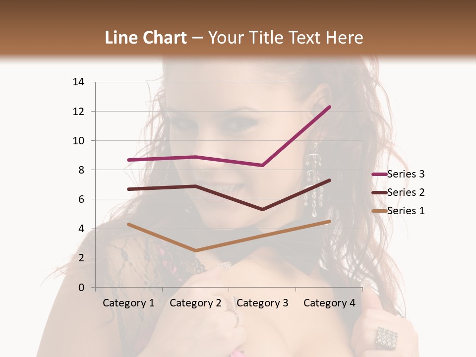 Caucasian One Fur PowerPoint Template