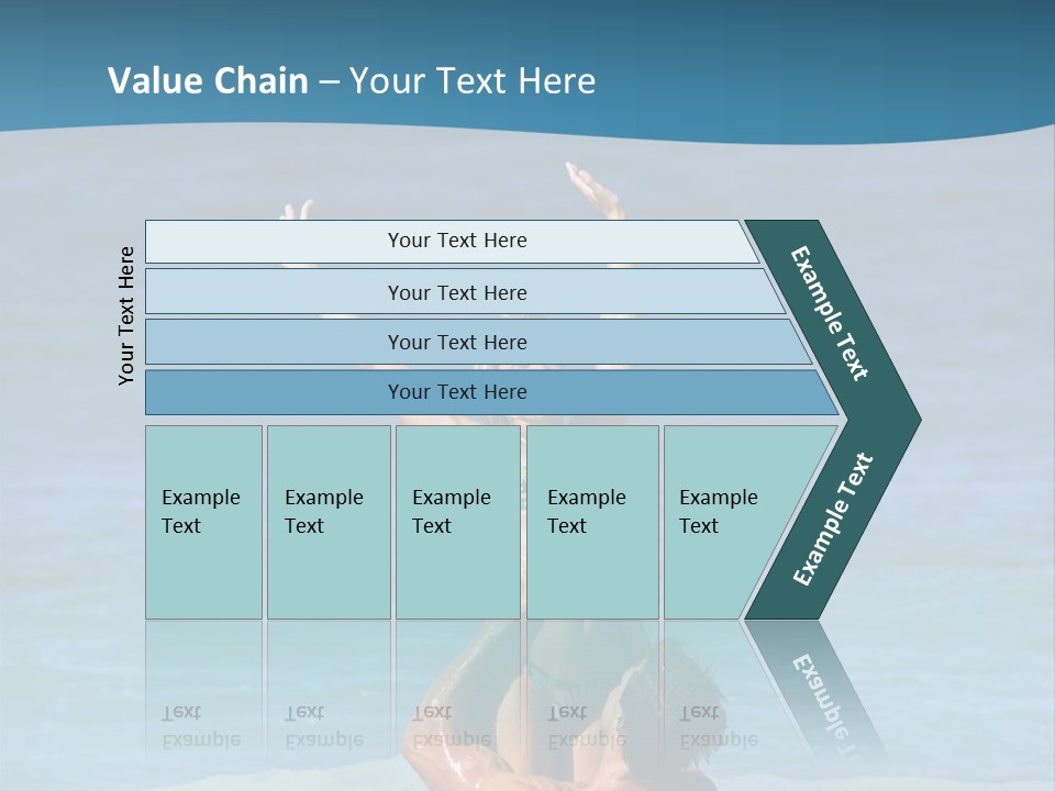 Two People Pacific Lifestyle PowerPoint Template