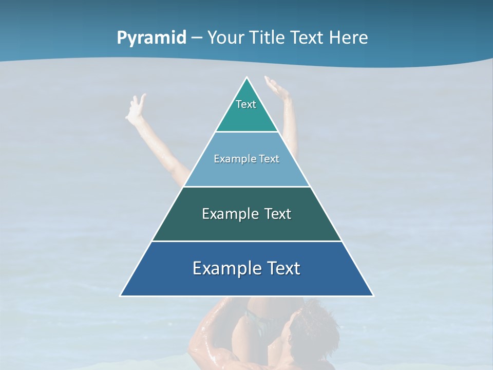 Two People Pacific Lifestyle PowerPoint Template