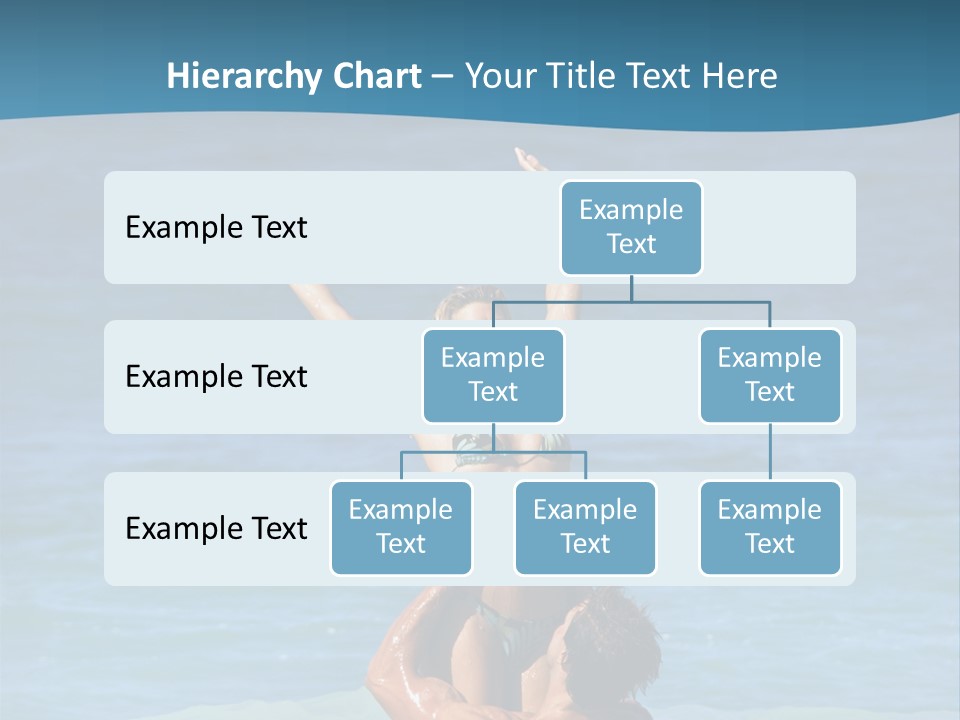Two People Pacific Lifestyle PowerPoint Template