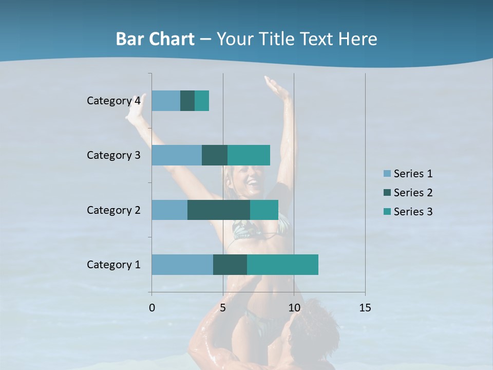 Two People Pacific Lifestyle PowerPoint Template