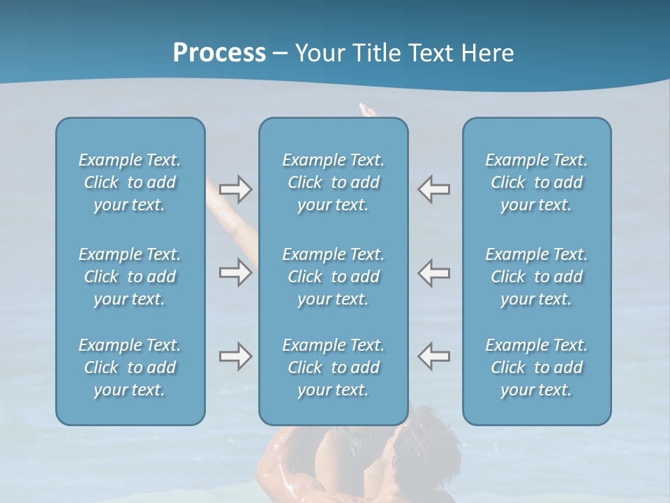 Two People Pacific Lifestyle PowerPoint Template