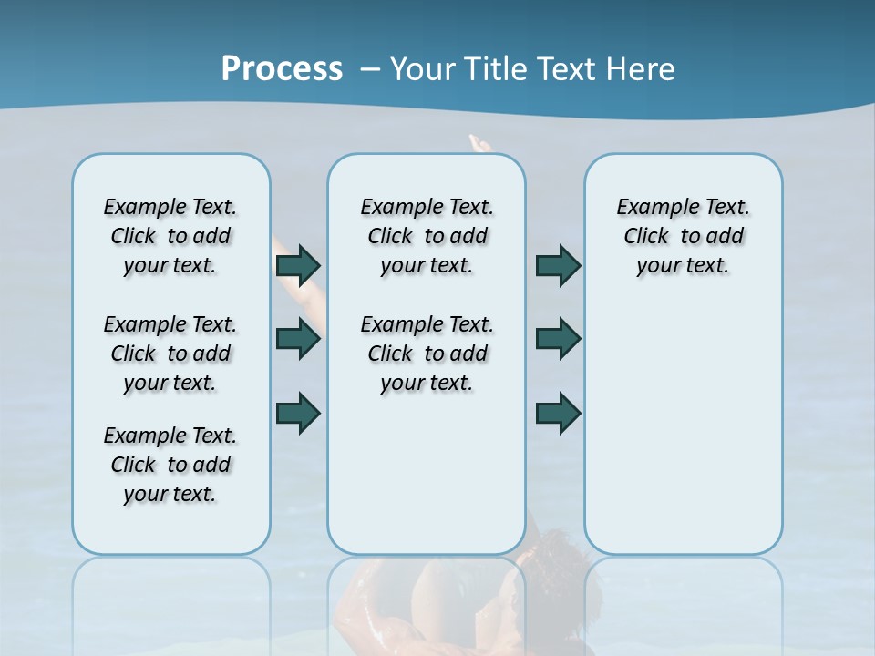 Two People Pacific Lifestyle PowerPoint Template