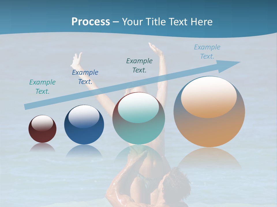 Two People Pacific Lifestyle PowerPoint Template