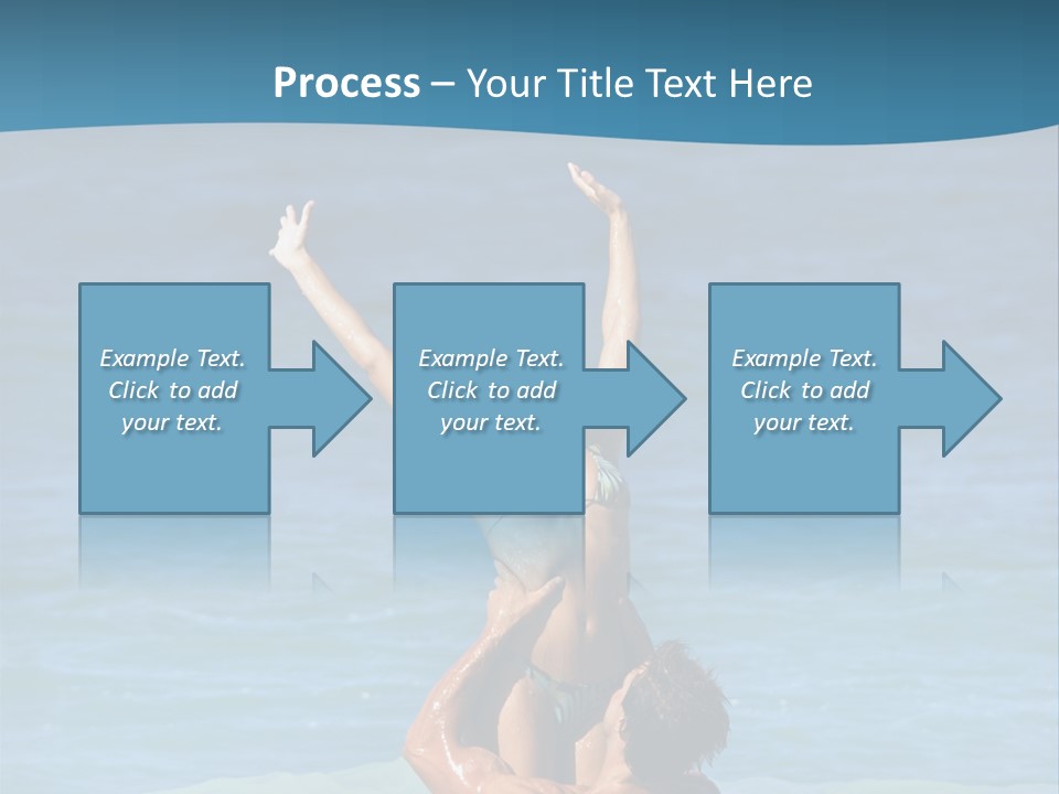 Two People Pacific Lifestyle PowerPoint Template
