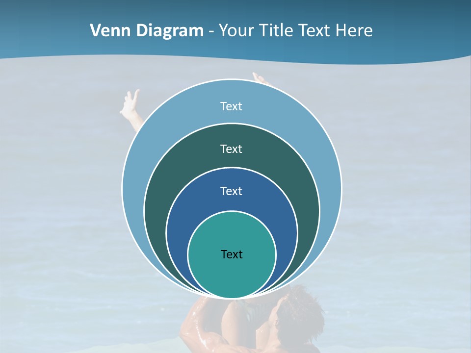 Two People Pacific Lifestyle PowerPoint Template