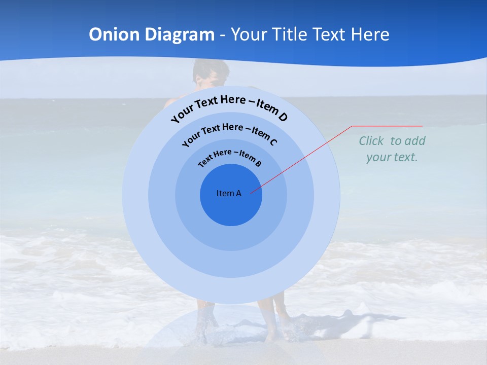 Caucasian Fun Smiling PowerPoint Template