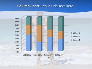 Caucasian Fun Smiling PowerPoint Template