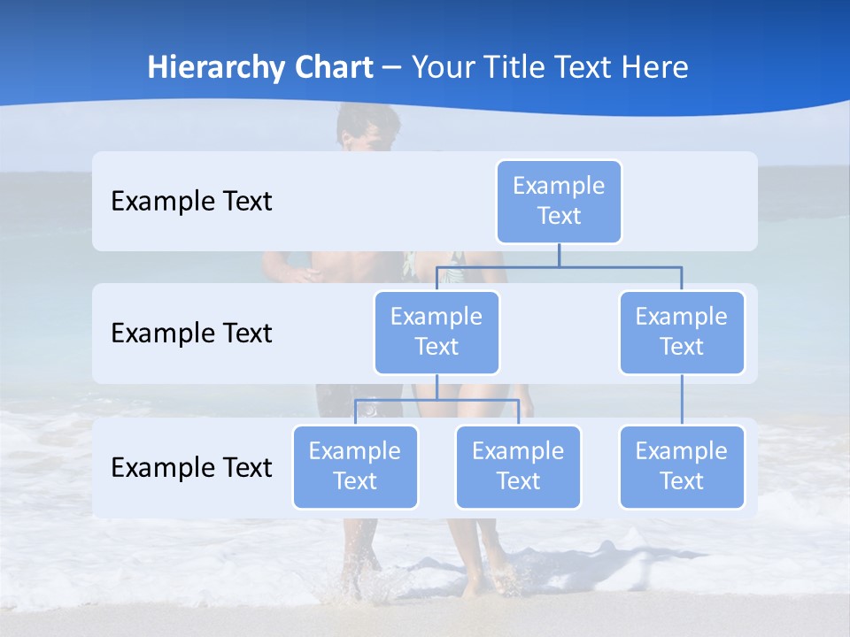 Caucasian Fun Smiling PowerPoint Template