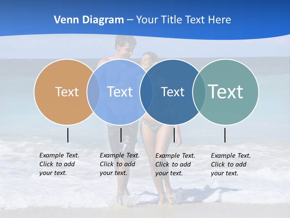 Caucasian Fun Smiling PowerPoint Template