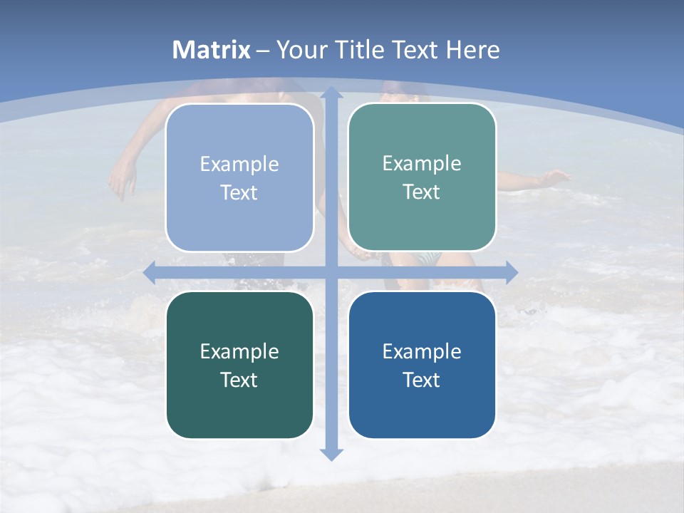 Recreation Hawaii Two People PowerPoint Template