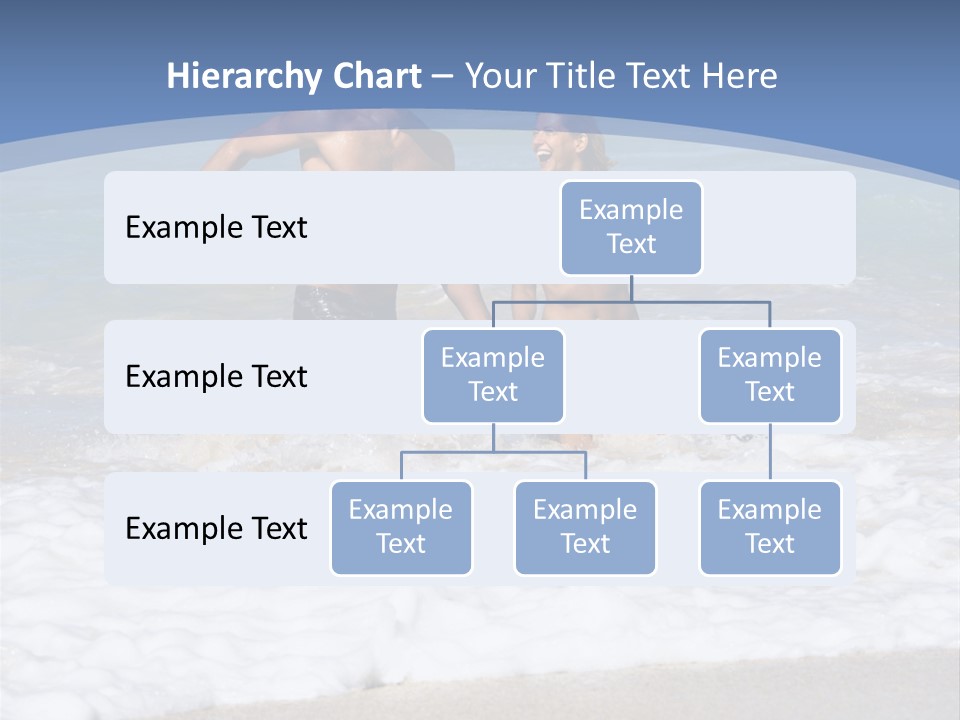 Recreation Hawaii Two People PowerPoint Template