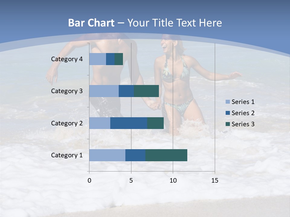 Recreation Hawaii Two People PowerPoint Template