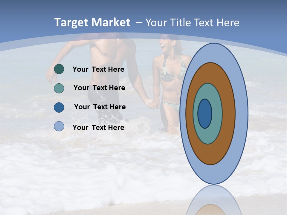 Recreation Hawaii Two People PowerPoint Template