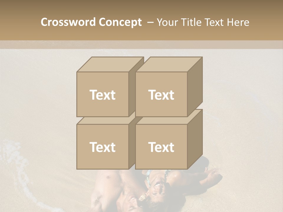 Adult Lifestyle Woman PowerPoint Template