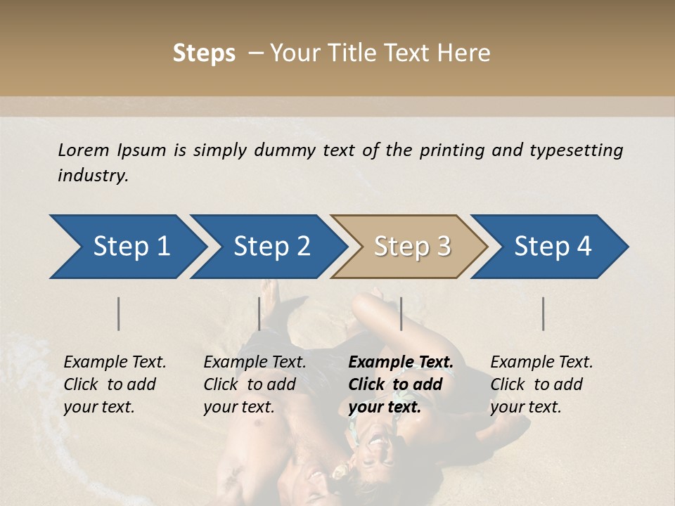 Adult Lifestyle Woman PowerPoint Template