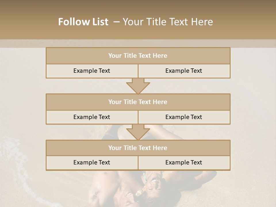 Adult Lifestyle Woman PowerPoint Template