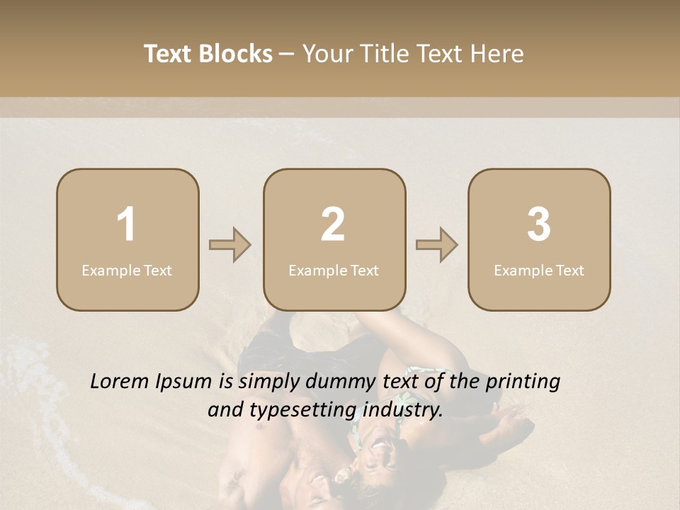 Adult Lifestyle Woman PowerPoint Template