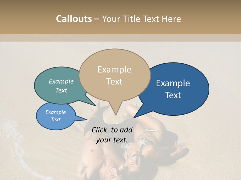 Adult Lifestyle Woman PowerPoint Template